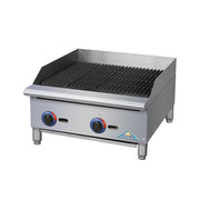 Comstock Castle BR48 48" Manual Gas Countertop Charbroiler | 140,000 BTU