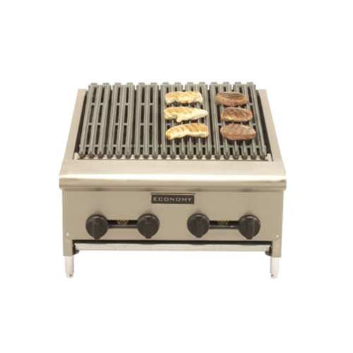 Comstock-Castle ERB36-B 36" Manual Countertop Gas Radiant Charbroiler | 90,000 BTU
