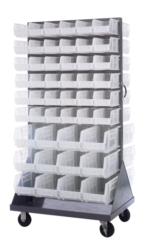 Quantum QMD-36H-230240CL Shelving Unit, Louvered Slotted