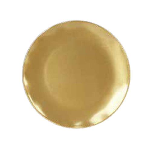 Thunder Group 10-1/2" Gold Pearl Melamine Plate | Model No. RF1010G