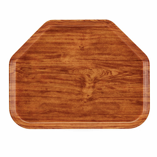 Cambro 1418TR Camtray Fiberglass Trapezoid Cafeteria Tray | 14" x 18"