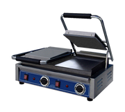 Globe GSGDUE10 20" Dual Smooth Cast Iron Sandwich Grill