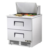 True Mfg. TFP-32-12M-D-2 Mega Top Sandwich / Salad Prep Table