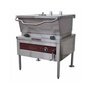 Crown Steam GS-40N Narrow Gas Manual Tilting Skillet | 40 Gal. Capacity
