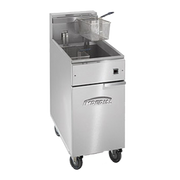 Imperial IFS-40-EU 40 Lbs. Electric Floor Model Full Pot Deep Fryer | 14 kW