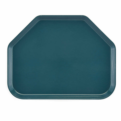 Cambro 1418TR Camtray Fiberglass Trapezoid Cafeteria Tray | 14" x 18"
