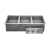 Wells MOD-300TDM 3-Pan Drop-In Hot Food Well | 1240/1650 Watts
