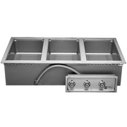 APW Wyott HFW-3S Infinite Drop-In Hot Food Well | (3) 12" x 20" Wells