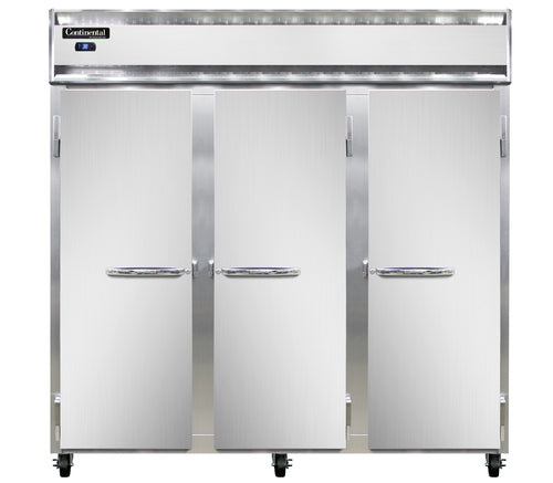 Continental Refrigerator 3RSN Refrigerator, Reach-In