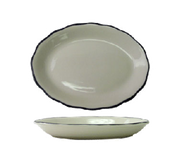 International Tableware SY-33 7" x 5-1/4" Platter | Case of 36