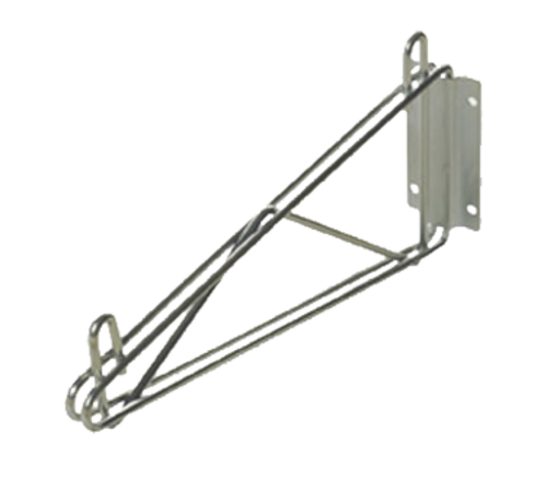 Focus FWB14SCH 14" Chrome Wall Mount Shelving Bracket