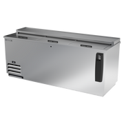 Beverage Air DW79HC-S-29 80" Stainless Steel Frosty Brew Deep Well Bottle Cooler | 24.1 Cu. Ft.
