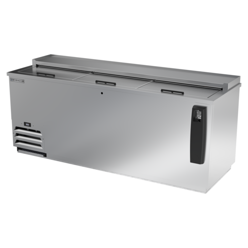 Beverage Air DW79HC-S-29 80" Stainless Steel Frosty Brew Deep Well Bottle Cooler | 24.1 Cu. Ft.