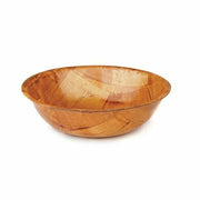 Tablecraft 205 5.5" Woven Wood Salad Bowl
