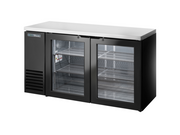 True Mfg. TBB24-60-2G-Z1-SFT-B-1 Back Bar Cooler