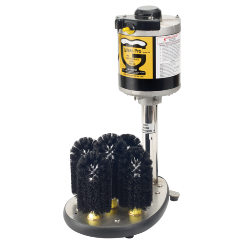 Bar Maid AA Glass Pro Upright 5-Brush Electric Glass Washer | 1/3 HP