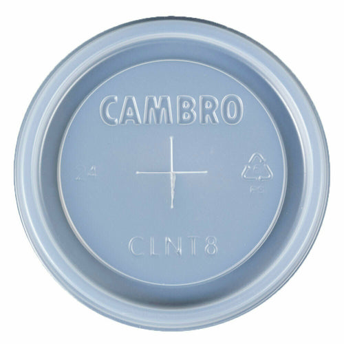 Cambro CLNT8190 Disposable CamLid w/ Straw Hole | 1000 Pack