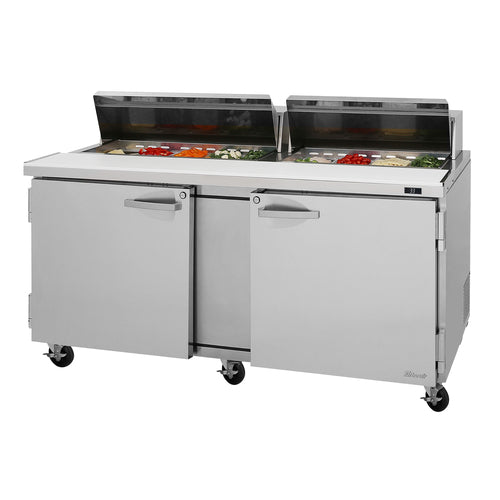 Turbo Air PST-72-N(-AL) Sandwich / Salad Prep Table