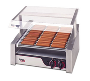 APW Wyott HR-31 19.5" X*PERT Hot Dog Roller Grill w/ (11) Flat Chrome Rollers | 120/208/240V
