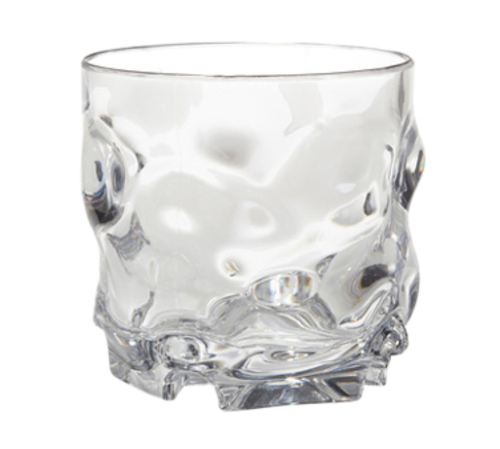 G.E.T. SW-1439-1-CL L7 9 oz. Plastic Rocks Glass | Case of 24