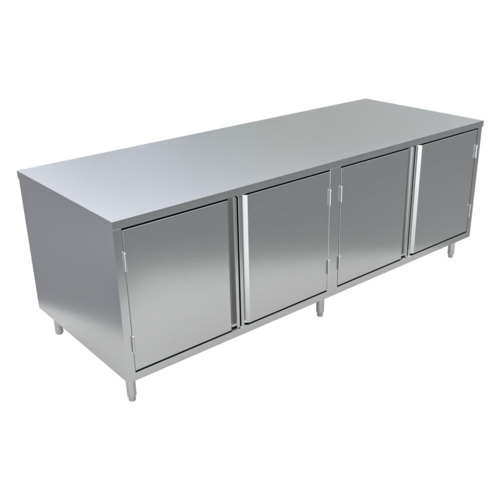 BK Resources CST-3696H2 Work Table, Cabinet Base Hinged Doors