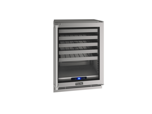 Viking VCWC524-SG33A 24" 1-Glass Door Undercounter Reach-In Wine Refrigerator | 5.2 Cu. Ft.