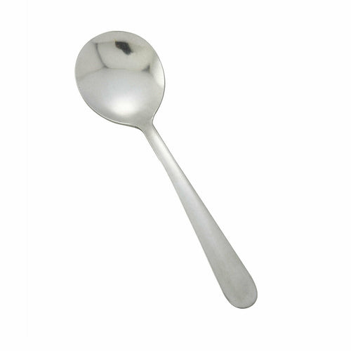 Winco 0012-04 Windsor Stainless Steel Bouillon Spoon | Case of 12