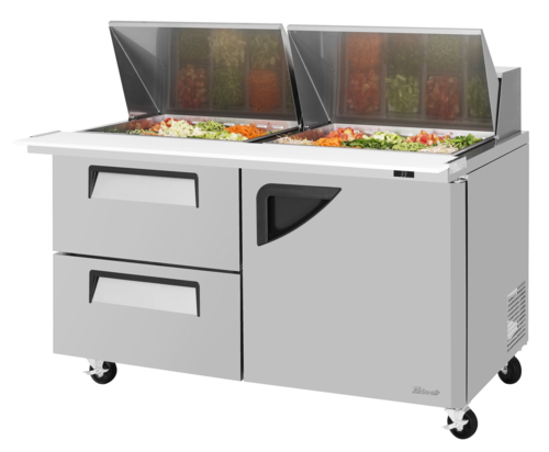 Turbo Air TST-60SD-24-D2R-N Mega Top Sandwich / Salad Prep Table
