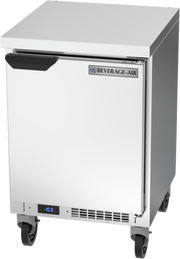 Beverage Air WTF20HC-FLT 20" Shallow Depth Worktop Freezer w/ Flat Top | 2.27 Cu. Ft.