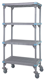 Quantum QPM214274VS-4 Shelving Unit, All Plastic