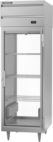 Beverage Air PH1-1BG-PT 2 Glass Door Pass Thru Heated Cabinet | 21.5 Cu. Ft.
