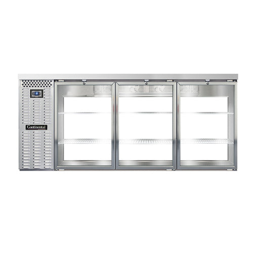 Continental Refrigerator BB79SNGDPT Back Bar Cabinet, Refrigerated, Pass-Thru