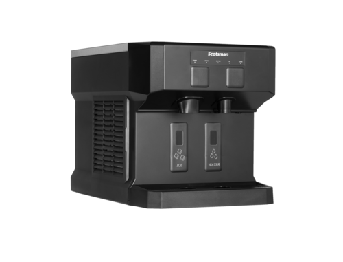 Scotsman HID207AX-1 Nugget Style Ice Maker Dispenser w/ HSTCD16-A Equipment Stand