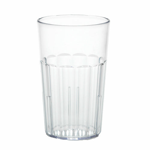Cambro NT14 Newport 14 oz. Fluted Plastic Tumbler Cup