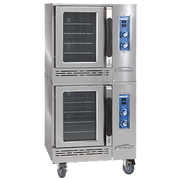 Imperial HSICVE-2 30" Double Deck Half Size Electric Convection Oven | 208/240V