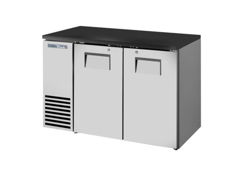 True Mfg. TBB24-48-2S-Z1-BST-B-1 Back Bar Cooler