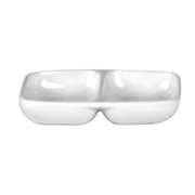 Thunder Group  1102TW Imperial 3-3/8"-x-2-3 /4" Twin Sauce Dish | Case of 24