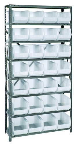 Quantum QSBU-240CL Shelving Unit, Solid Flat