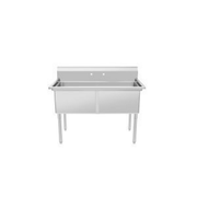 Atosa USA, Inc. SS1818D21N Sink, (2) Two Compartment