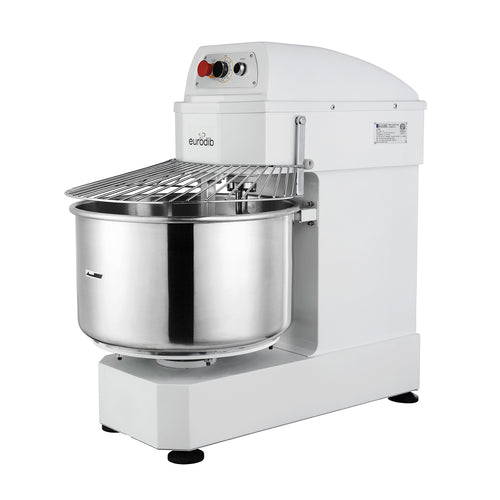 Eurodib LM50T 50 qt. 1 Speed Spiral Dough Mixer | 185 RPM