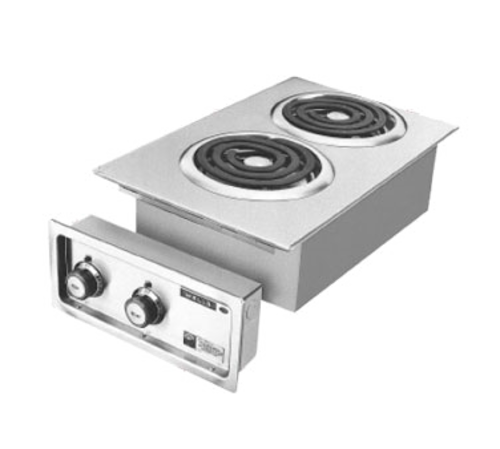 Wells H-636 2 Burner Coil Top Electric Hot Plate | 208/240 Volt