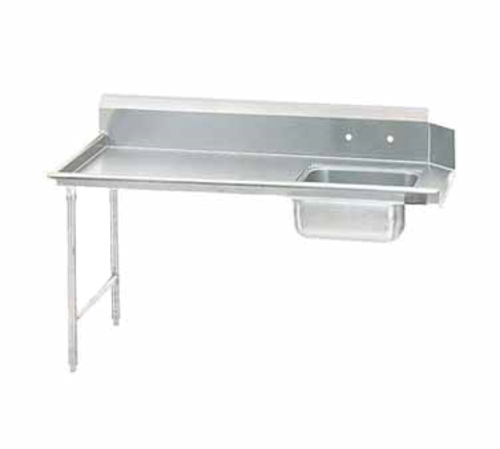 Advance Tabco DTS-S70-96L-X 96" Soiled Dishtable w/ Pre-Rinse Sink | Left to Right
