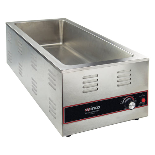 Winco FW-L600 Electric 4/3 Size Food Warmer | 1500 Watt
