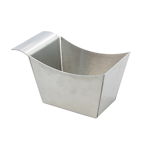 Tablecraft SSB Stainless Steel Side French Fry Basket | 5 1/2" x 3 1/4"