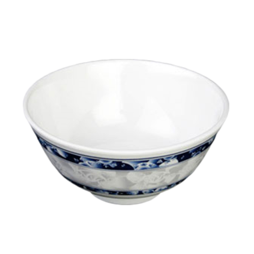 Thunder Group 3004DL 4 7/8" Rice Bowl, Blue Dragon 12 oz. | Case of 12