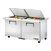 True Mfg. TSSU-60-24M-B-DS-ST-HC Mega Top Sandwich / Salad Prep Table