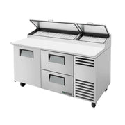 True Mfg. TPP-AT-67D-2-HC Pizza Prep Table