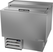Beverage Air GF34LHC-S 34" 94-Mug Stainless Steel Glass and Plate Chiller