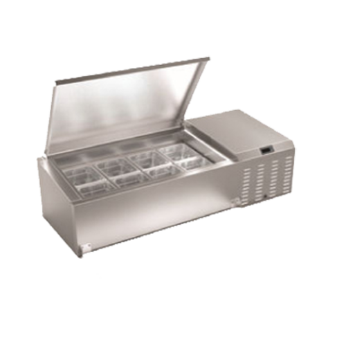 Serv-Ware TR60-HC Refrigerated Countertop Pan Rail