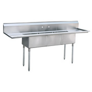 Atosa USA, Inc. SS1818D31D18 Sink, (3) Three Compartment